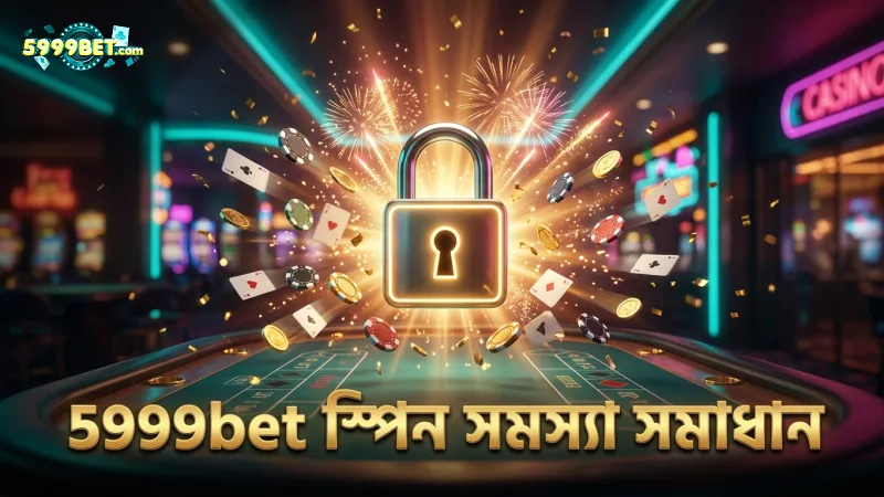 স্পিন সমস্যার সঠিক সমাধান 5999bet থেকে পান