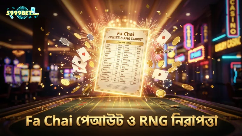 Fa Chai গেমসের পেআউট টেবিল ও RNG সার্টিফিকেশন বিশ্লেষণ