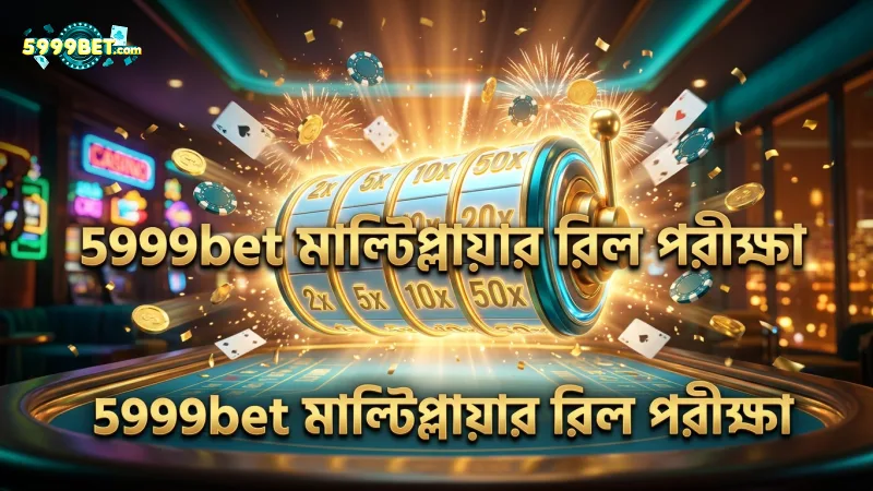 ৪র্থ মাল্টিপ্লায়ার রিলের কার্যকারিতা ও বেট সাইজ পরীক্ষা করে দেখুন 5999bet এ
