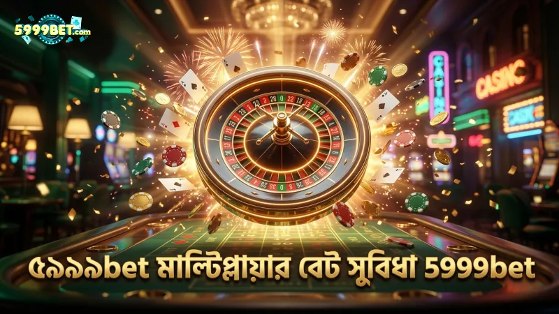 ৫৯৯৯bet-এ লাইটেনিং রুলেটের মাল্টিপ্লায়ার বেট সুবিধা