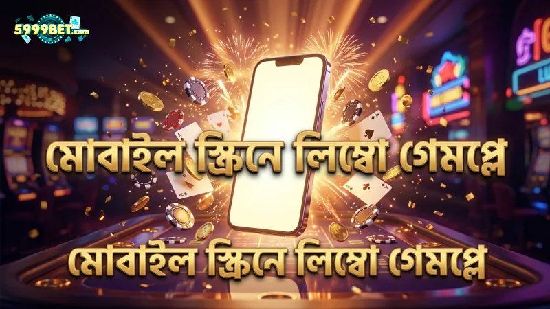 মোবাইলের স্ক্রিনে লিম্বো গেমের দ্রুত গেমপ্লে দৃশ্য।