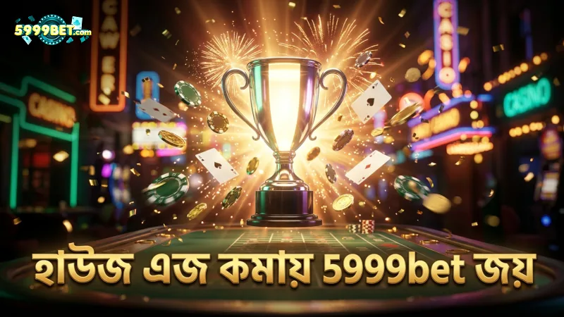 হাউজ এজ কমালে 5999bet প্ল্যাটফর্মে জয় বাড়ে