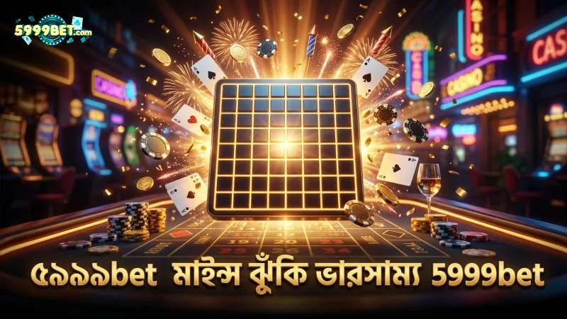 ৫৯৯৯bet বিশ্লেষণে মাইন্স গেমের ঝুঁকি ও পুরস্কারের ভারসাম্য স্পষ্ট।