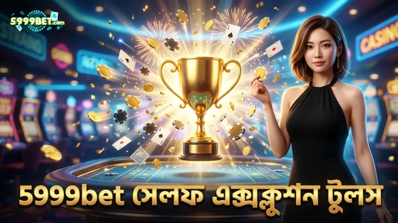 5999bet এর সেলফ-এক্সক্লুশন টুলস খেলোয়াড়দের সহায়তা করে।