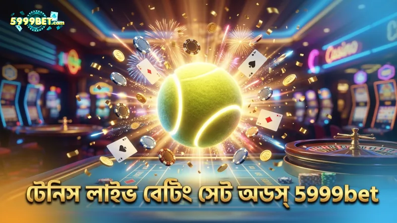 টেনিস লাইভ বেটিংয়ে সেট অনুযায়ী অডস পরিবর্তন ট্র্যাক করা হয়।
