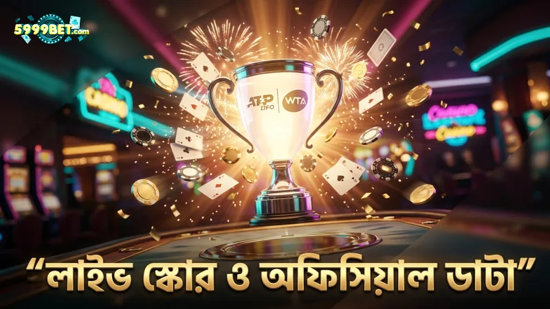 লাইভ স্কোর ও অফিসিয়াল ডাটা ব্যবহার করে সঠিক বাজি ধরুন।